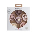 FRIGG MULTI PACIFIER 6 PACK LATEX - BLOOMING LOVE