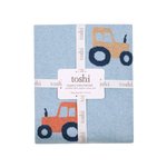 TOSHI ORGANIC BLANKET MYSTICAL - TINY TRACTORS