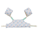 SUNNYLIFE FLOATIE JACKET SAMMY THE SEAGUL BLUE WAVE