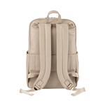 OIOI MULTITASKER NAPPY BACKPACK - OAT VEGAN LEATHER