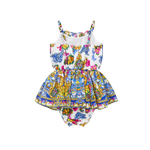 CAMILLA BABIES JUMP DRESS WITH FRILL NECK - ESPANA NIRVANA ESPANIRV