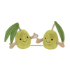 JELLYCAT AMUSEABLES PAIR OF OLIVES