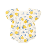 TOSHI BABY ROMPER ARCADIA LEMONADE CREAM
