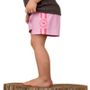 RINGERS BABY FOOTY SHORT - PASTEL PINK / CANDY