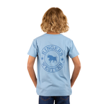 RINGERS SIGNATURE BULL KIDS CLASSIC T-SHIRT - DUSK / NAVY