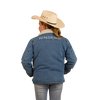 RINGERS WESTERN BOSTON KIDS DENIM JACKET - MID WASH BLUE