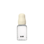 BIBS BABY BOTTLE BPA FREE PLASTIC LATEX - IVORY