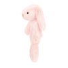 JELLYCAT BASHFUL PINK BUNNY RING RATTLE