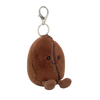 JELLYCAT AMUSEABLES COFFEE BEAN BAG CHARM