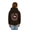 RINGERS WESTERN SIGNATURE BULL KIDS PULLOVER HOODIE - CHARCOAL & ROSEY