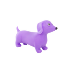 DISCOVERY ZONE STRETCHY SAUSAGE DOG - NEON