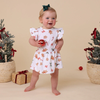 SNUGGLE HUNNY GINGERBREAD SHORT SLEEVE DRESS