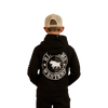 RINGERS WESTERN JACKAROO FLAG KIDS PULLOVER HOODIE - BLACK