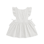 TOSHI BABY PINAFORE FLORENCE VANILLA