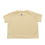 BY GEE LITTLE GUYS OVERSIZED BOXY TEE - BUTTER