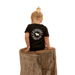 RINGERS WESTERN BABIES SHORT SLEEVE ROMPER - BLACK