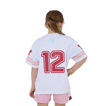 RINGERS WESTERN SINCE 2012 KIDS UNISEX FOOTBALL JERSEY - WHITE / RED