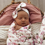 SNUGGLE HUNNY CHERRY BLOSSOM MUSLIN WRAP