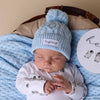SNUGGLE HUNNY BABY BLUE KNIT BEANIE