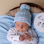 SNUGGLE HUNNY BABY BLUE KNIT BEANIE
