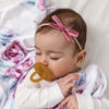 SNUGGLE HUNNY MAUVE VELVET BOW