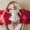 SNUGGLE HUNNY LADYBUG SHORT SLEEVE ORGANIC DRESS