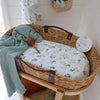SNUGGLE HUNNY EDEN ORGANIC BASSINET SHEET / CHANGE PAD COVER