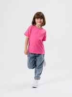 GOLDIE + ACE ESSENTIAL LOGO T-SHIRT - PINK