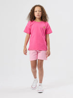 GOLDIE + ACE PIPED SWEAT SHORTS - PINK