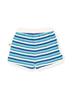 GOLDIE + ACE WAFFLE SHORTS - BLUE STRIPE