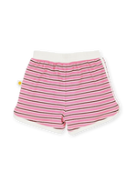 GOLDIE + ACE WAFFLE SHORTS - PINK STRIPE