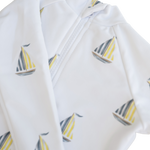CINNAMON BABY SAILBOAT RASHIE ROMPER