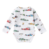 SNUGGLE HUNNY LITTLE RACERS LONG SLEEVE BODYSUIT
