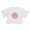 CINNAMON BABY SMILEY TEE - WHITE