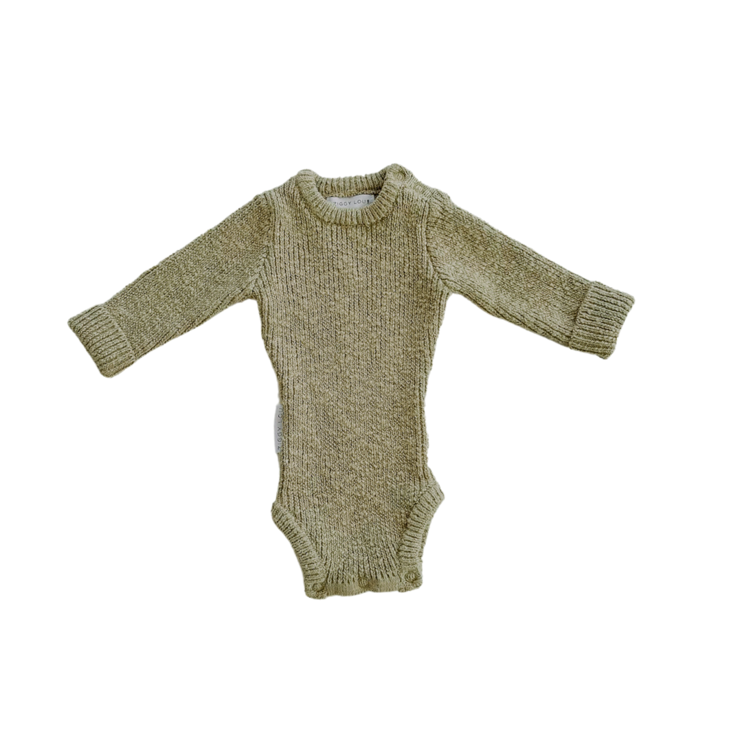 ZIGGY LOU BODYSUIT - OLIVE