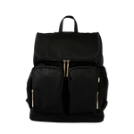 OIOI SIGNATURE NAPPY BACKPACK - BLACK NYLON