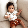 SNUGGLE HUNNY DINO SHORT SLEEVE BODYSUIT