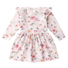 SNUGGLE HUNNY BIRDS & BLOOMS LONG SLEEVE DRESS