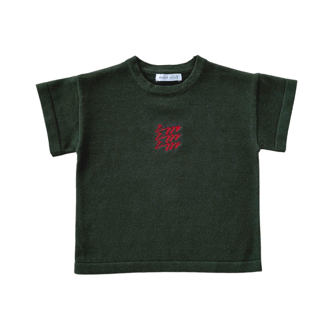 ZIGGY LOU SIGNATURE TEE - FIR