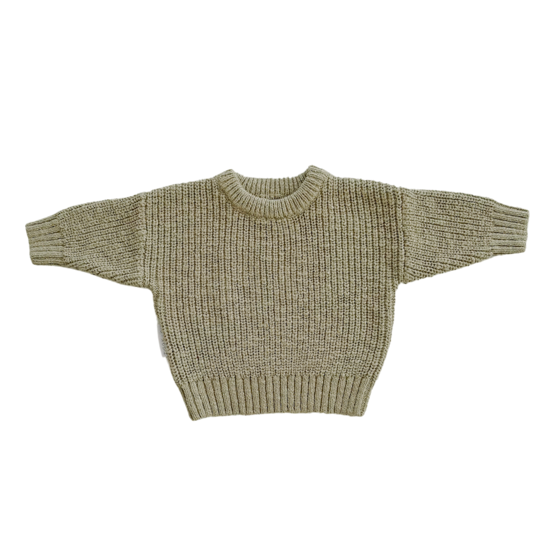 ZIGGY LOU JUMPER - OLIVE