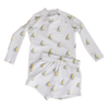 CINNAMON BABY SAILBOAT SWIM TRUNKS