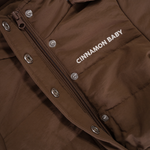 CINNAMON BABY SNOWSUIT - CHOCOLATE