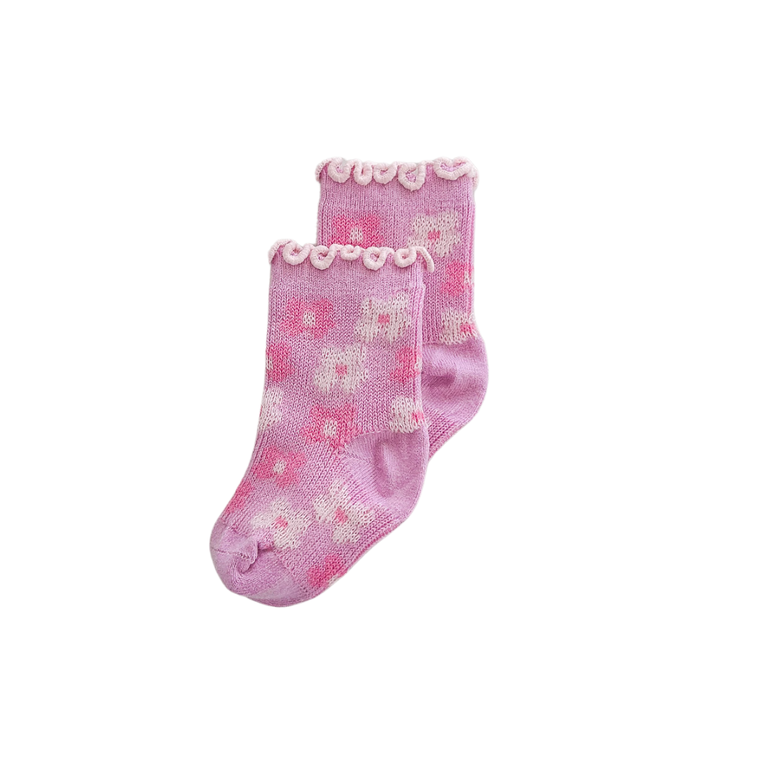 ZIGGY LOU SOCKS - CORA (LILA)