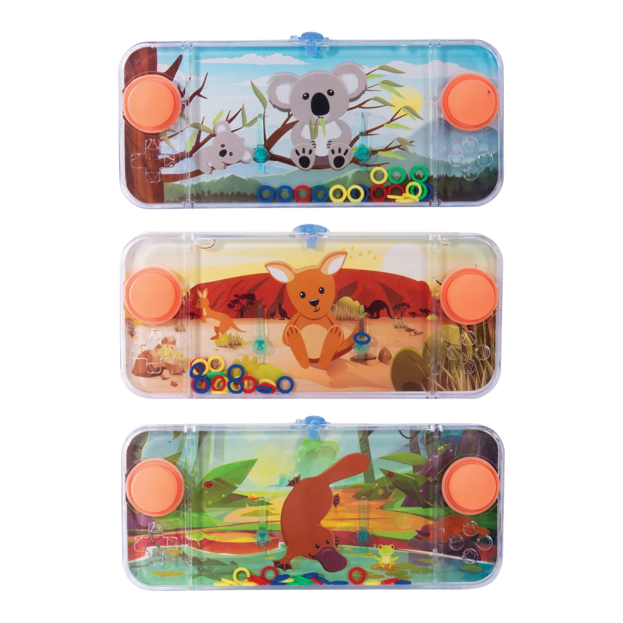 AUSSIE ANIMALS WATER FILLED GAMES