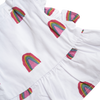CINNAMON BABY X ARLO RAINBOW FRILL TOP