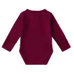 SNUGGLE HUNNY RASPBERRY LONG SLEEVE BODYSUIT