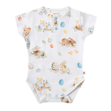SNUGGLE HUNNY FLOPSY BUNNIES SHORT SLEEVE BODYSUIT
