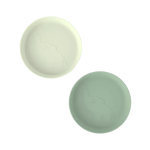 DONE BY DEER KIDDISH PLATE 2-PACK ELPHEE