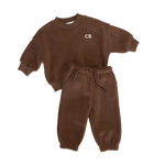 CINNAMON BABY LOGO SET - CHOCOLATE