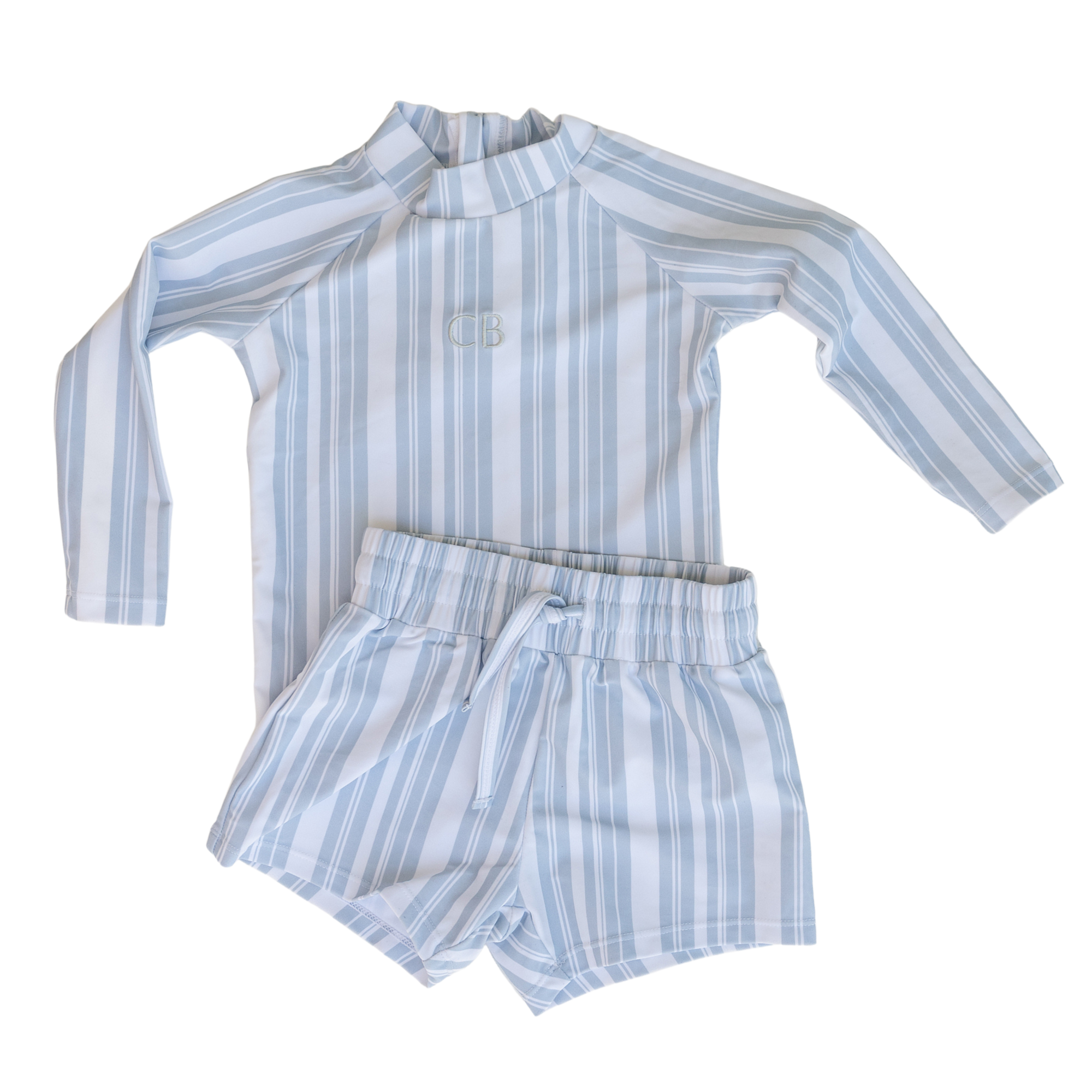 CINNAMON BABY SUMMER BLUE SWIM TRUNKS